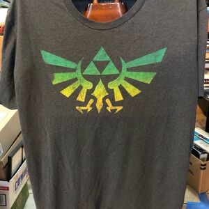 The Legend of Zelda Grey T-Shirt Size XL